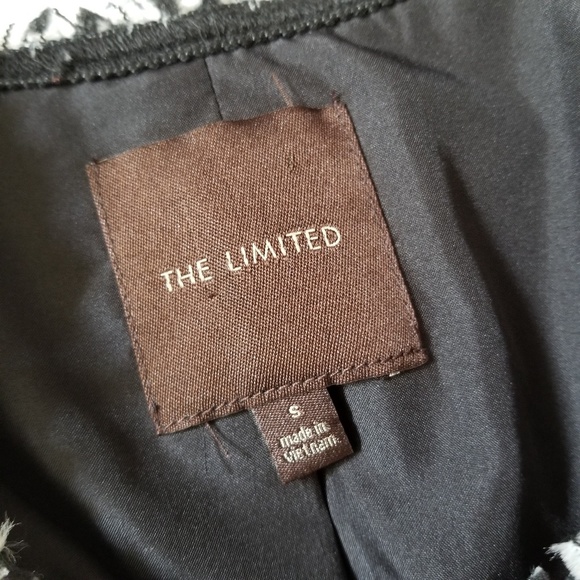 The Limited Blazer Ivory Black Small - Picture 4 of 7